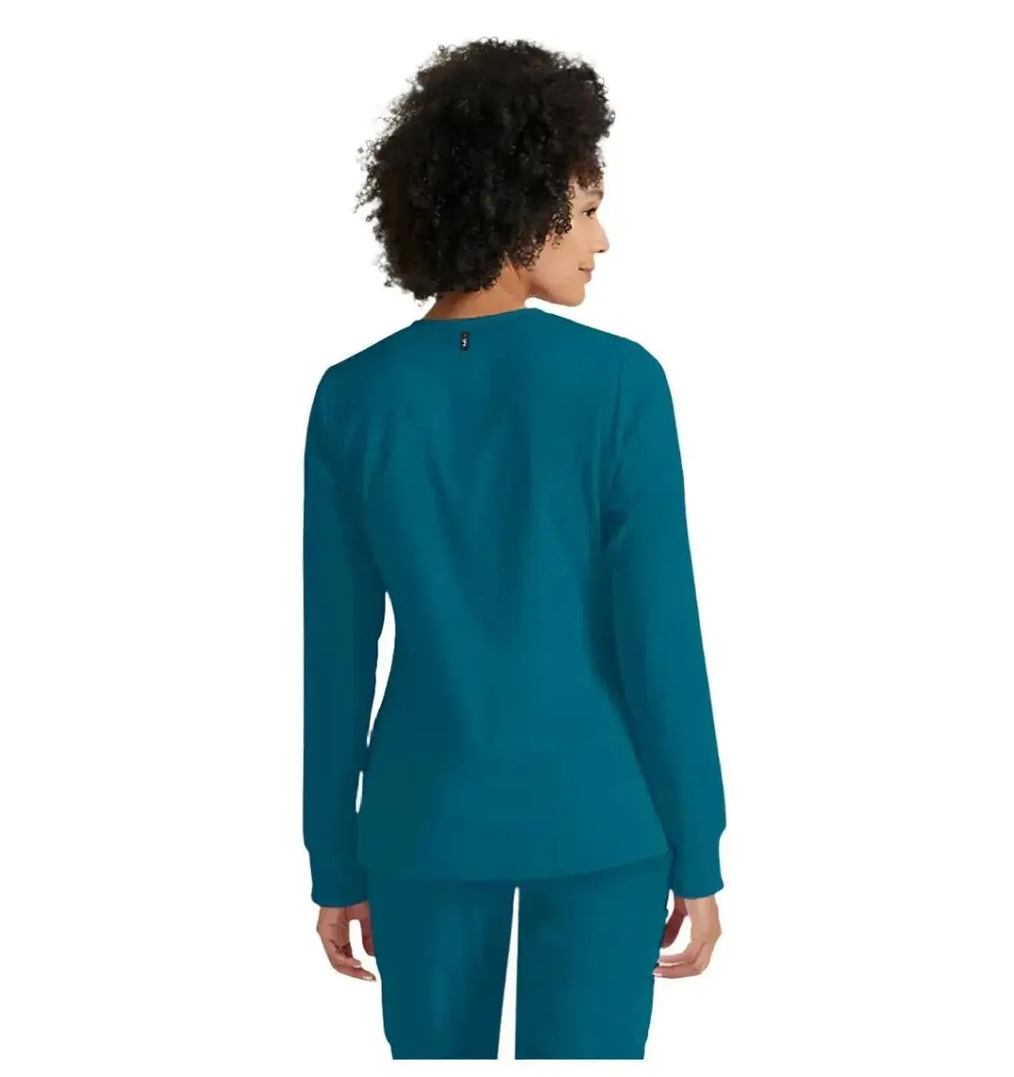 Grey's Anatomy Stretch™ by Barco Gianna 5-Pocket Crewneck Scrub Jacket