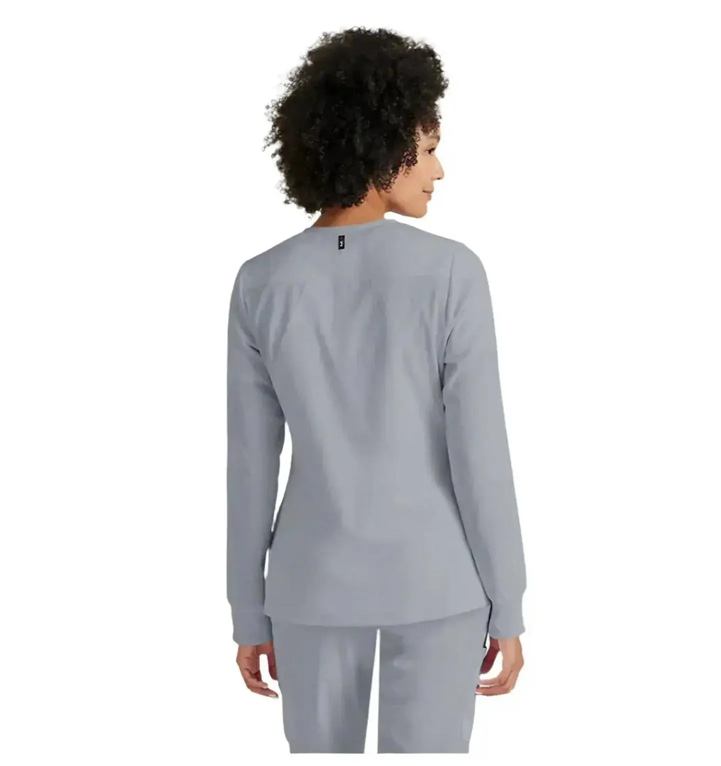 Grey's Anatomy Stretch™ by Barco Gianna 5-Pocket Crewneck Scrub Jacket