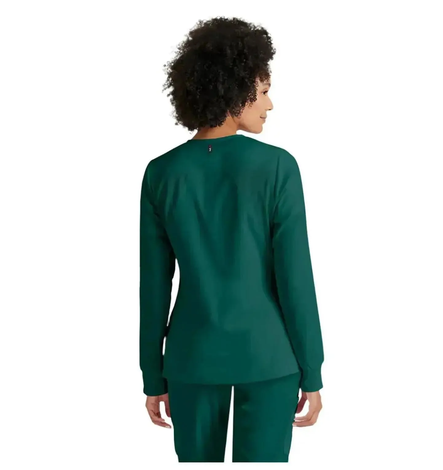 Grey's Anatomy Stretch™ by Barco Gianna 5-Pocket Crewneck Scrub Jacket