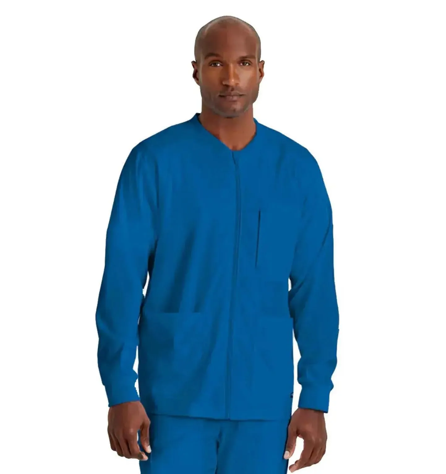 Grey's Anatomy Stretch™ by Barco React 5-Pocket Crewneck Warmup Scrub Jacket