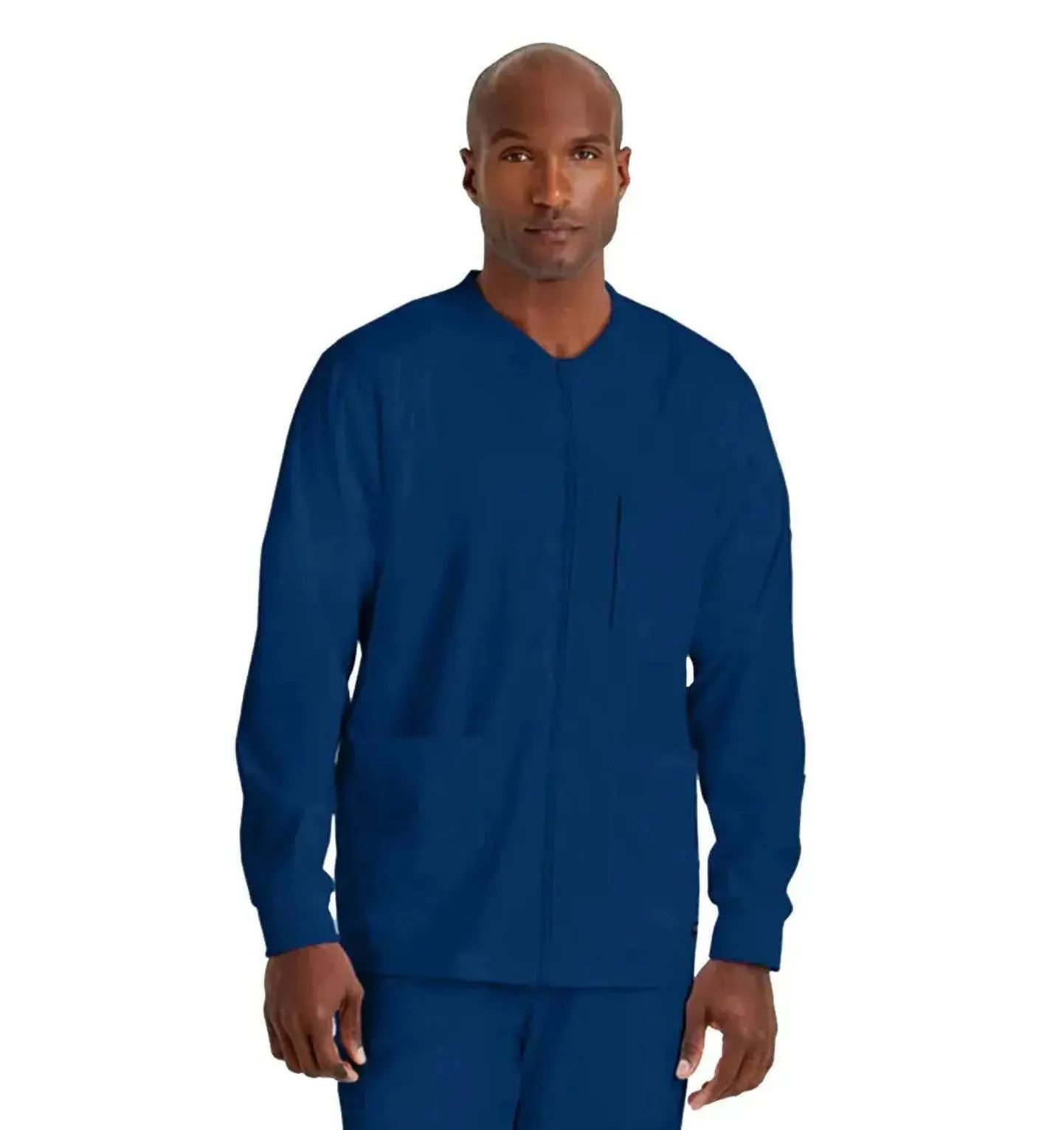 Grey's Anatomy Stretch™ by Barco React 5-Pocket Crewneck Warmup Scrub Jacket