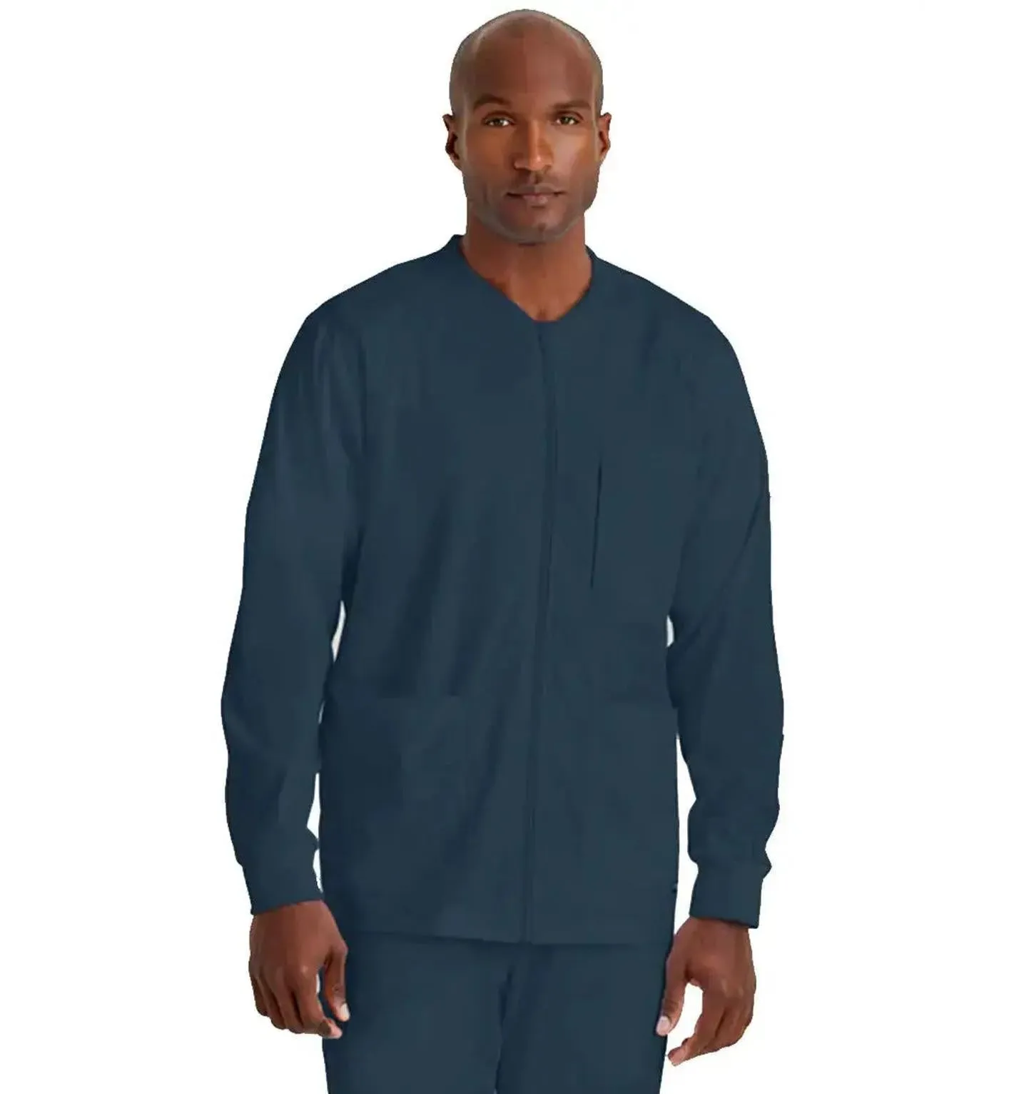 Grey's Anatomy Stretch™ by Barco React 5-Pocket Crewneck Warmup Scrub Jacket