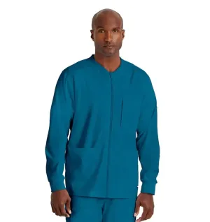 Grey's Anatomy Stretch™ by Barco React 5-Pocket Crewneck Warmup Scrub Jacket