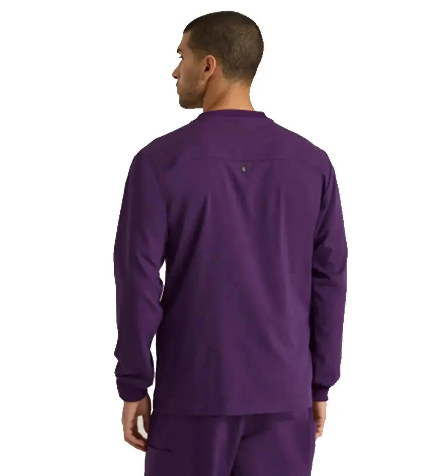Grey's Anatomy Stretch™ by Barco React 5-Pocket Crewneck Warmup Scrub Jacket