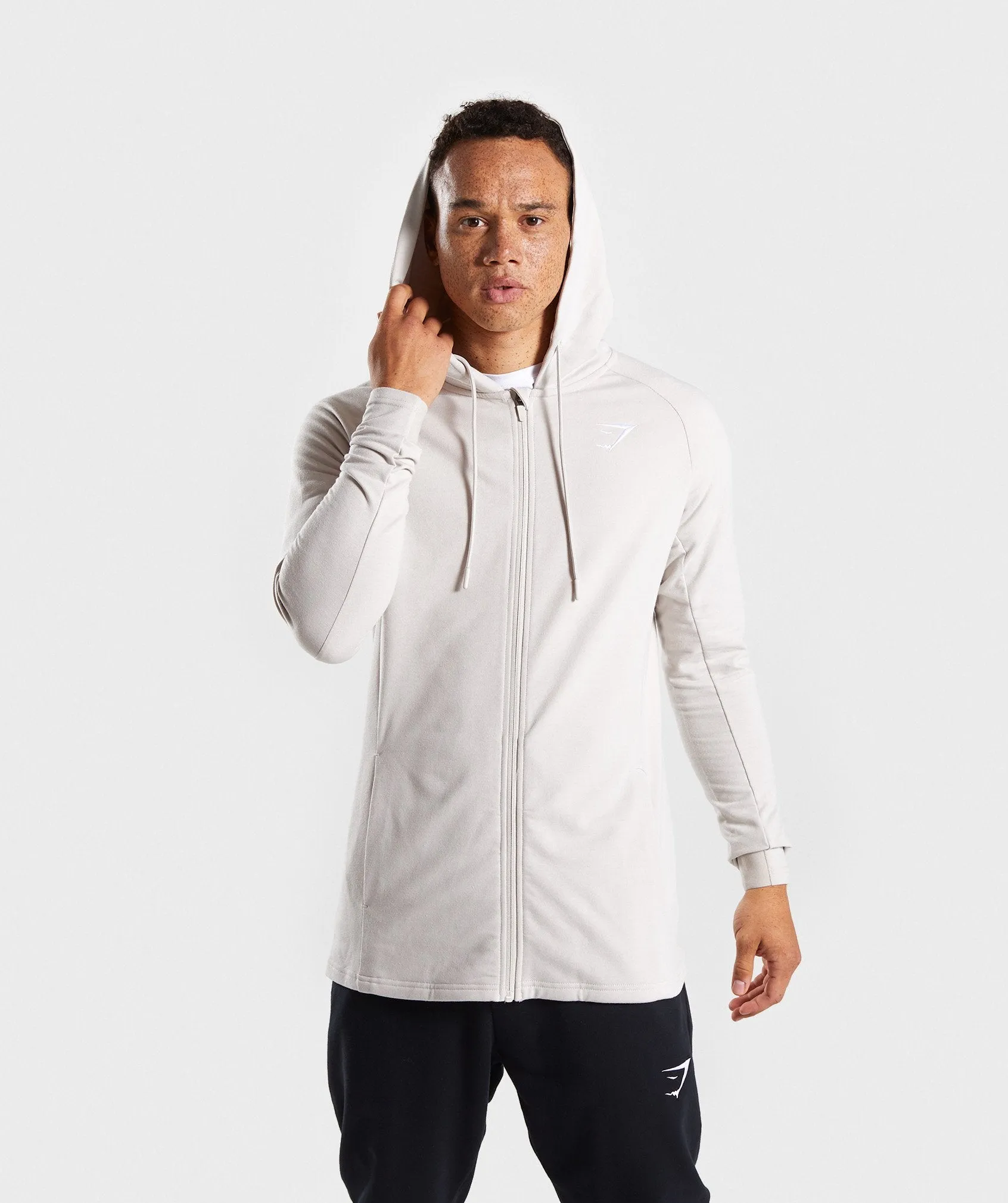 Gymshark Critical Zip Hoodie - Grey