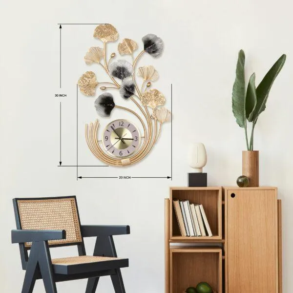Half Design Wall Clock