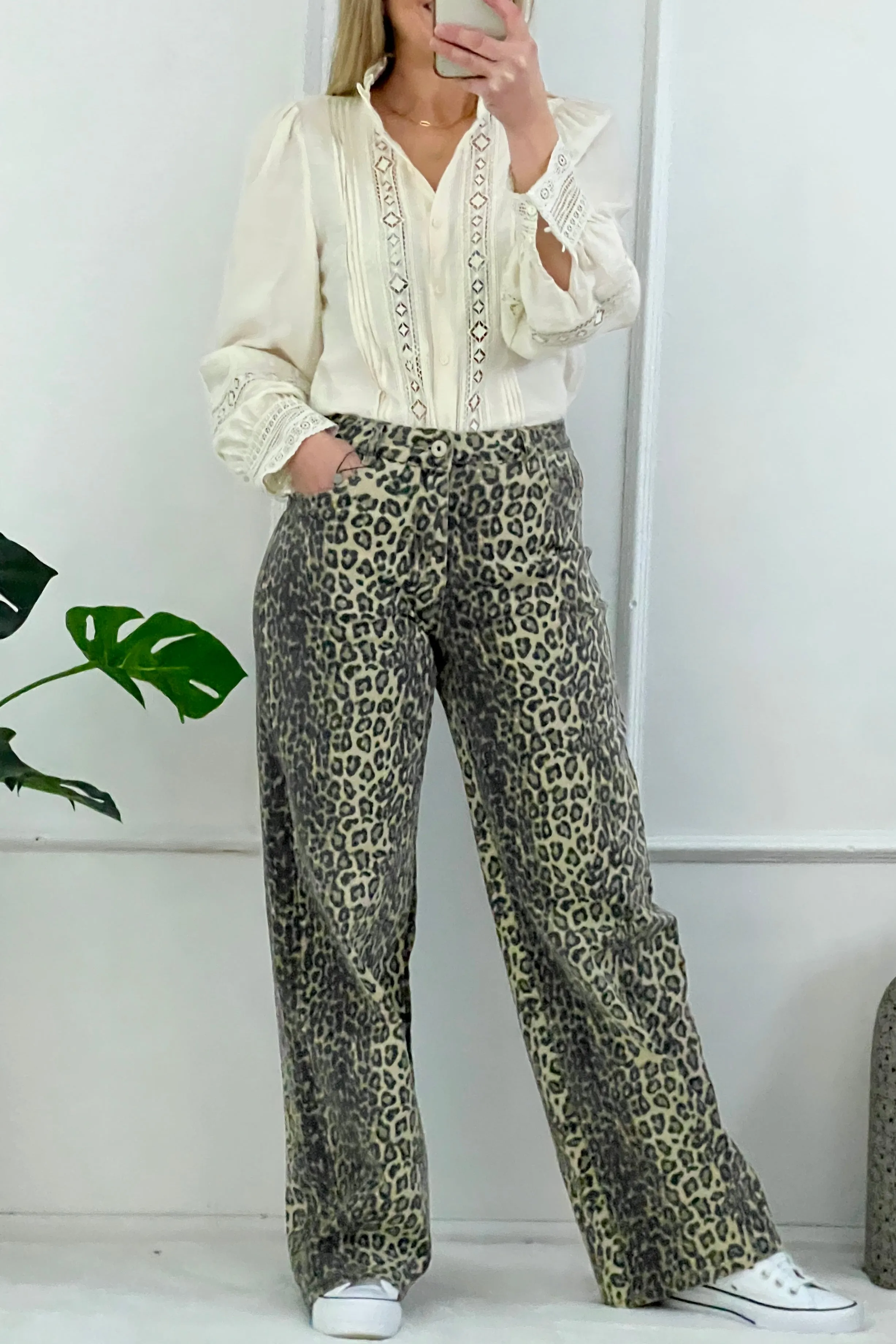 Hallie Blouse | Antique Cream