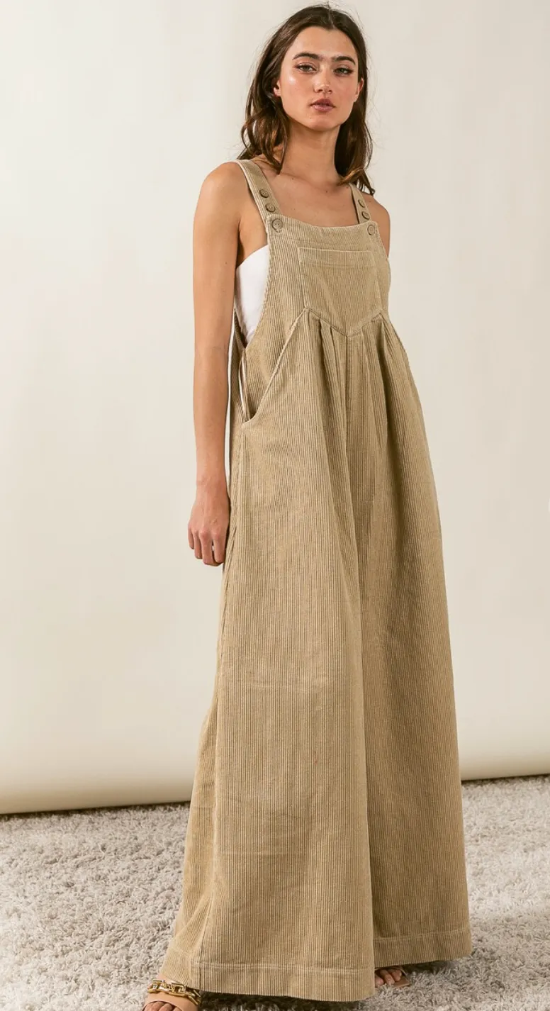 Hazel Corduroy Jumpsuit