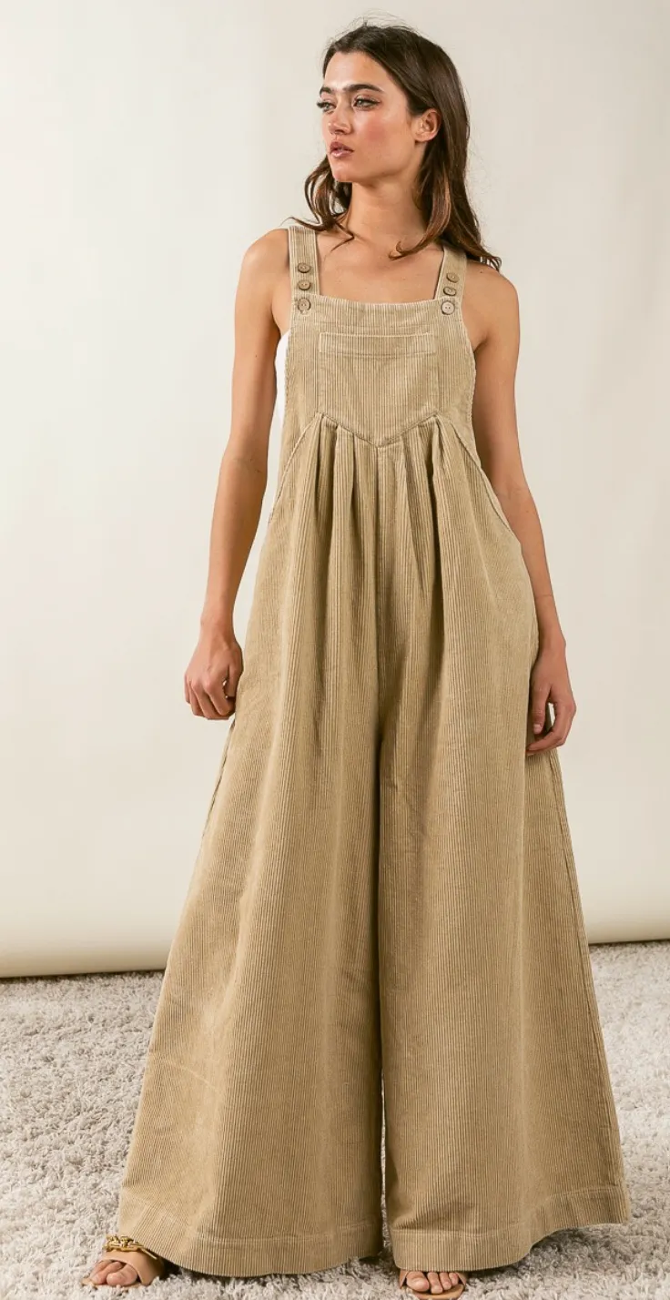 Hazel Corduroy Jumpsuit