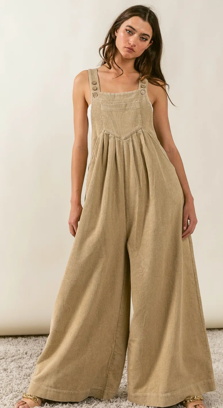 Hazel Corduroy Jumpsuit