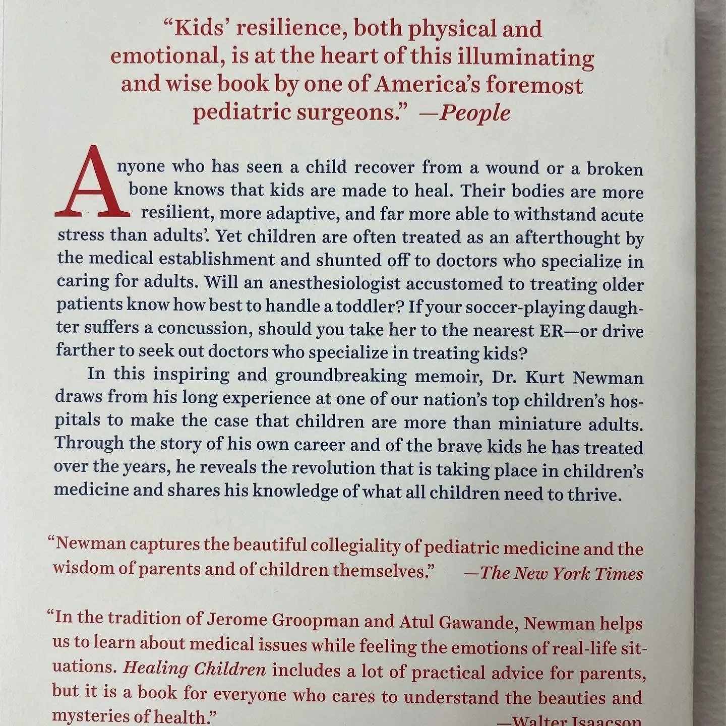 Healing Children - A Surgeon's Stories from the Frontiers of Pediatric Medicine