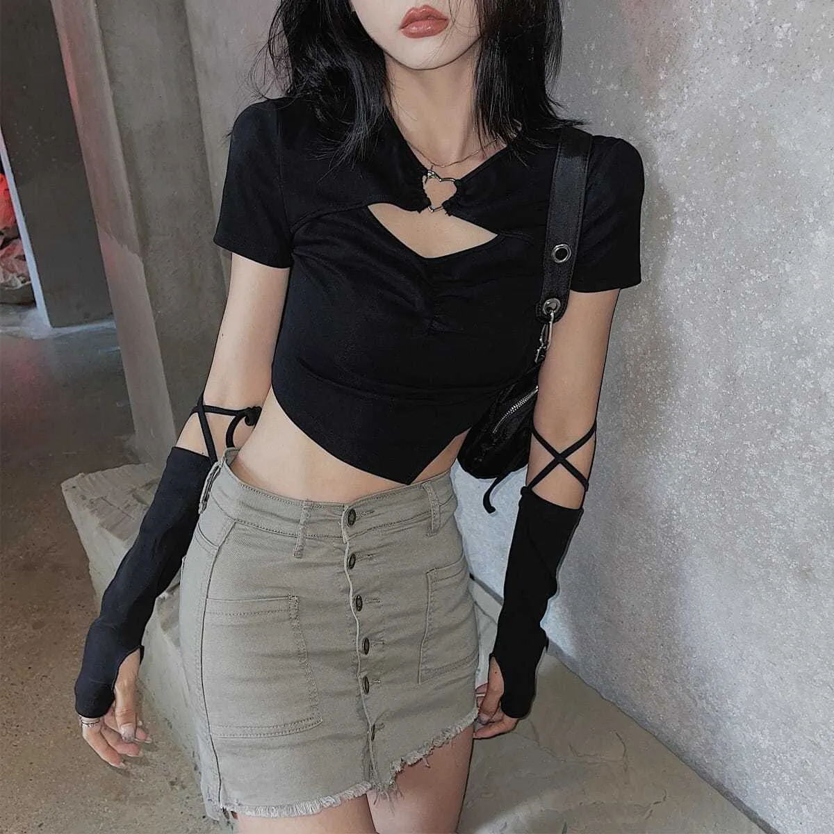 Heart Cut Out Top