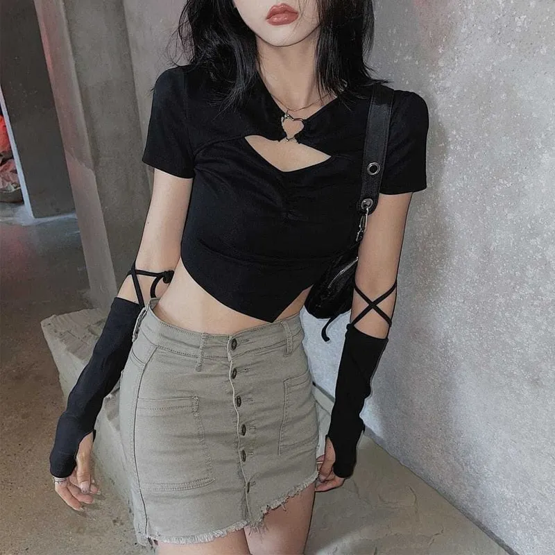 Heart Cut Out Top