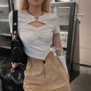 Heart Cut Out Top