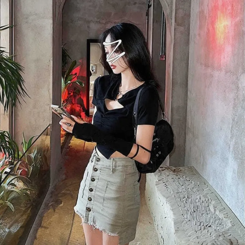 Heart Cut Out Top
