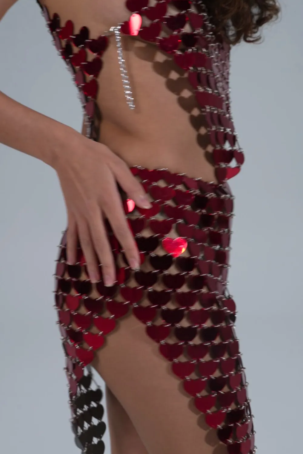 Heart Shaped Cami & Skirt Set