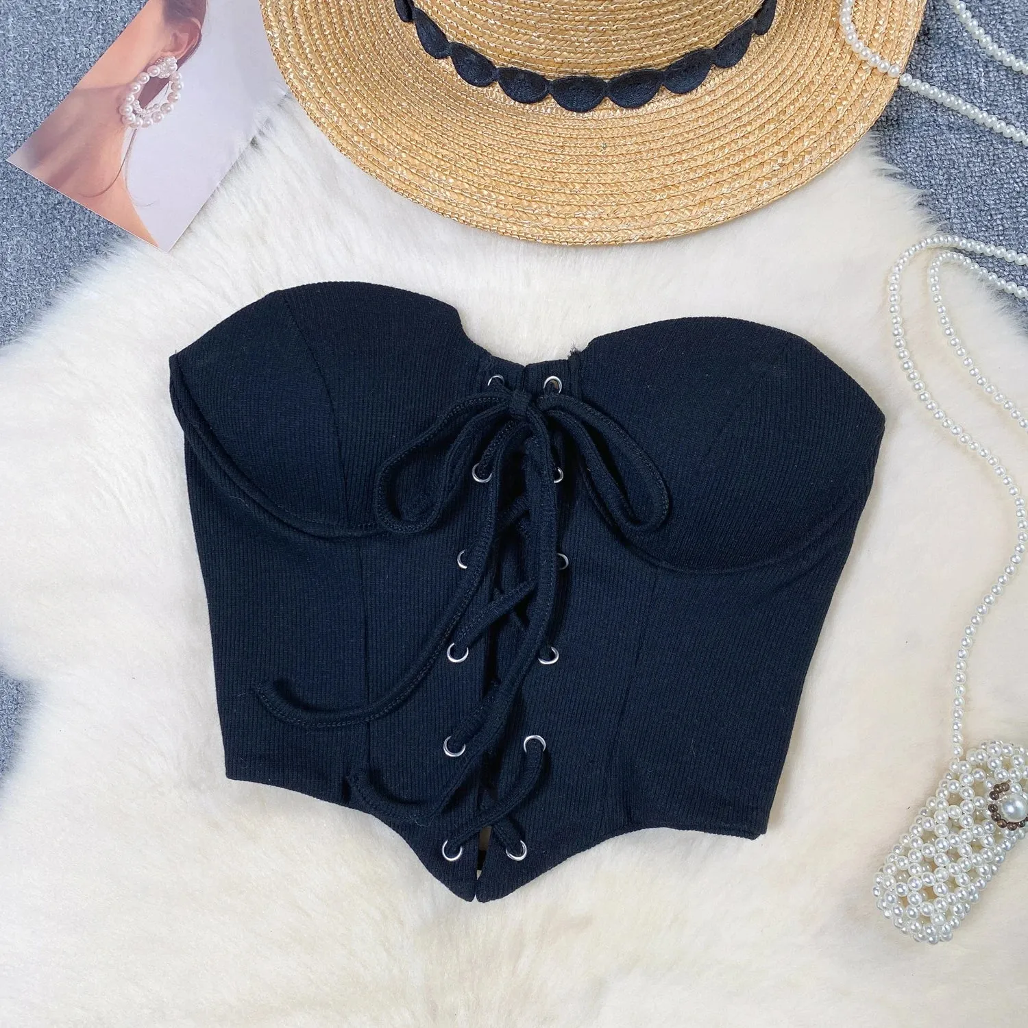 Hiding My Obsession Bustier