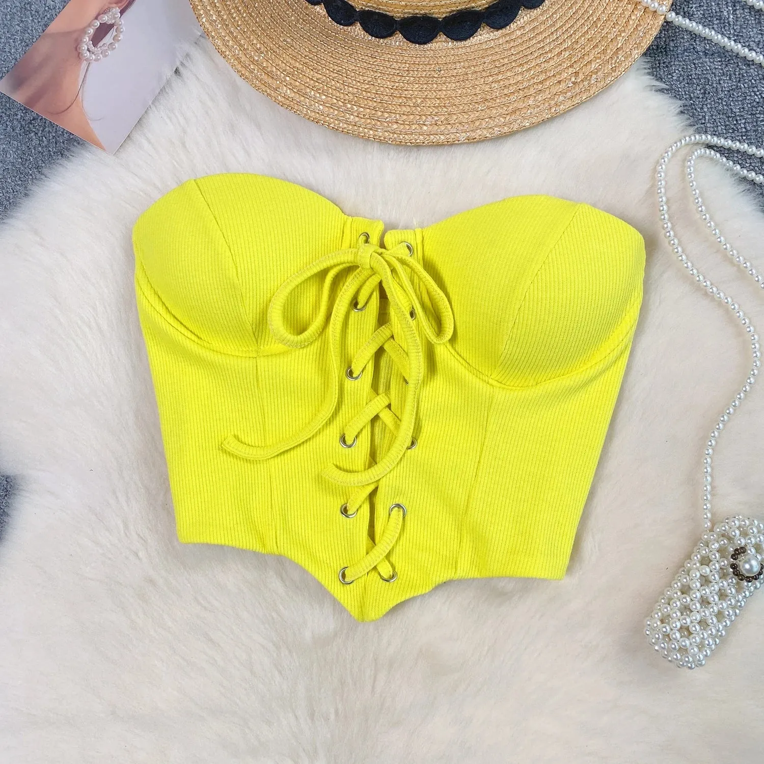 Hiding My Obsession Bustier