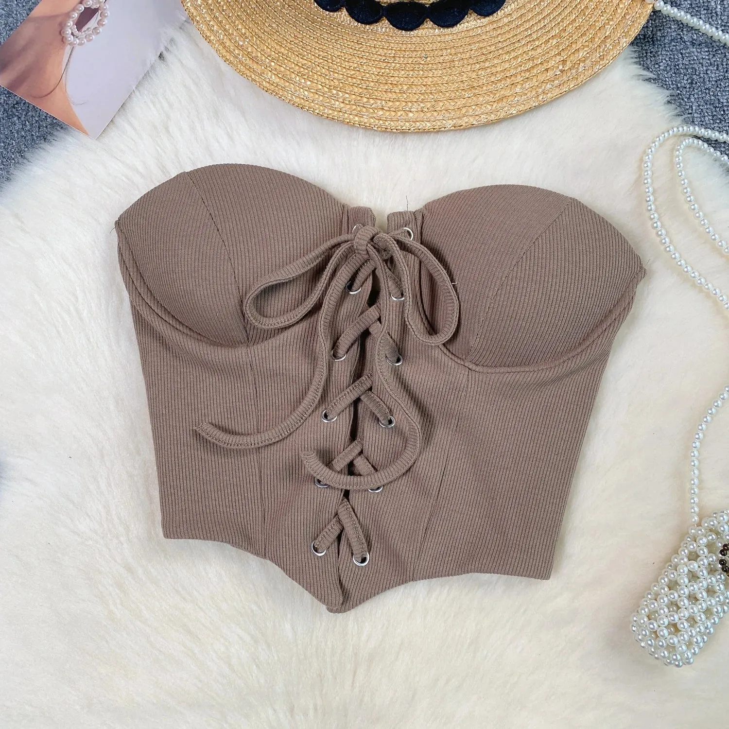 Hiding My Obsession Bustier