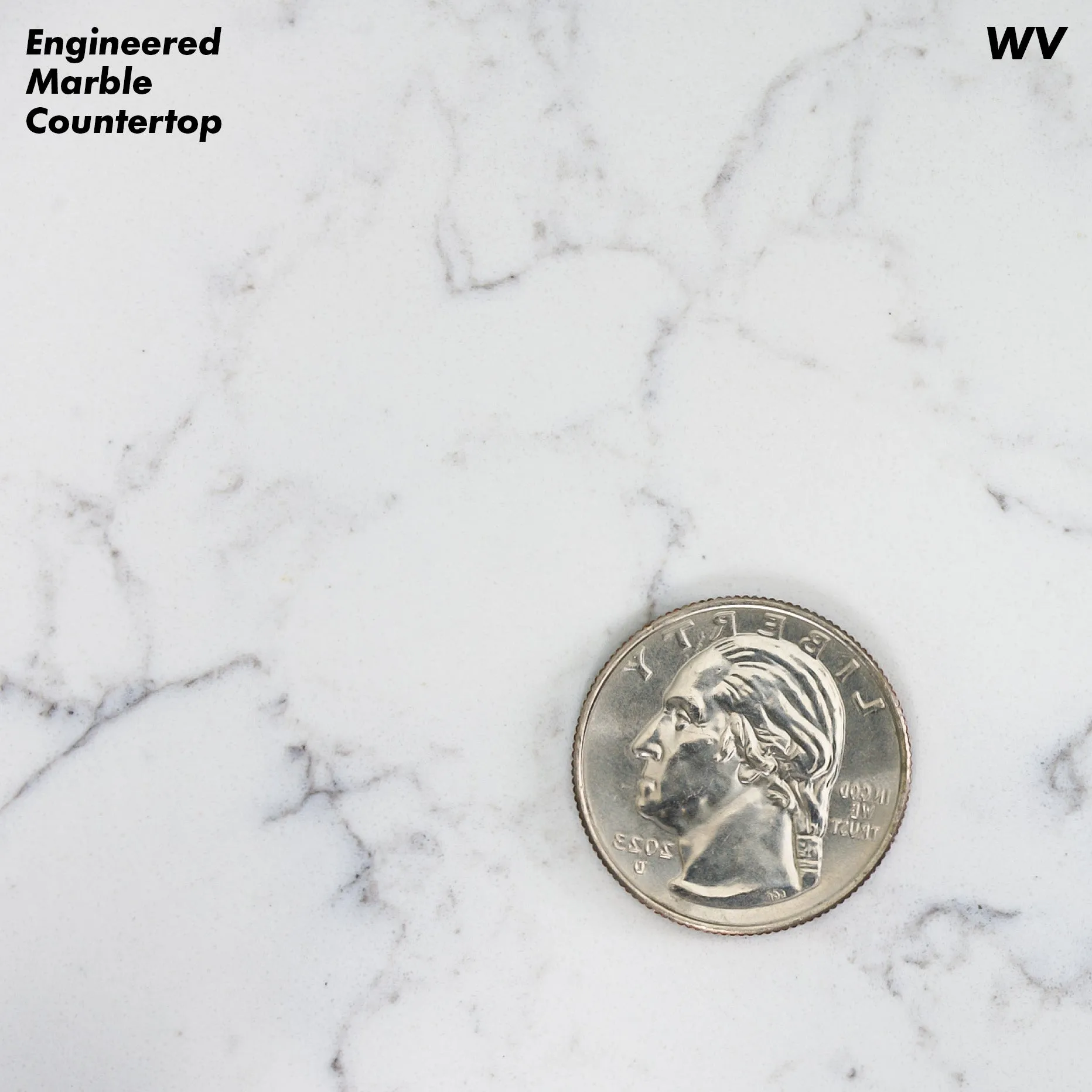 Hudson 60-inch Double Vanity with Engineered Marble Top