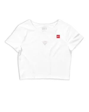 I Am Sweet Women's Cropped Top Tee