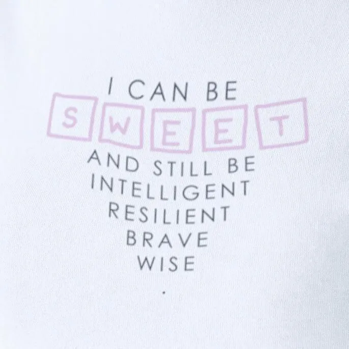 I Am Sweet Women's Cropped Top Tee