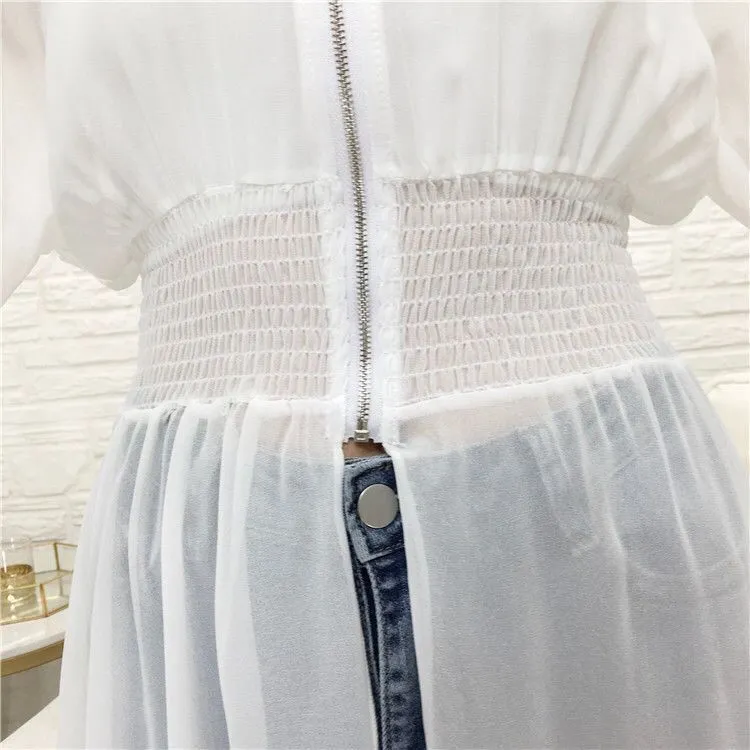 I'll Kiss You Longer Outer Blouse