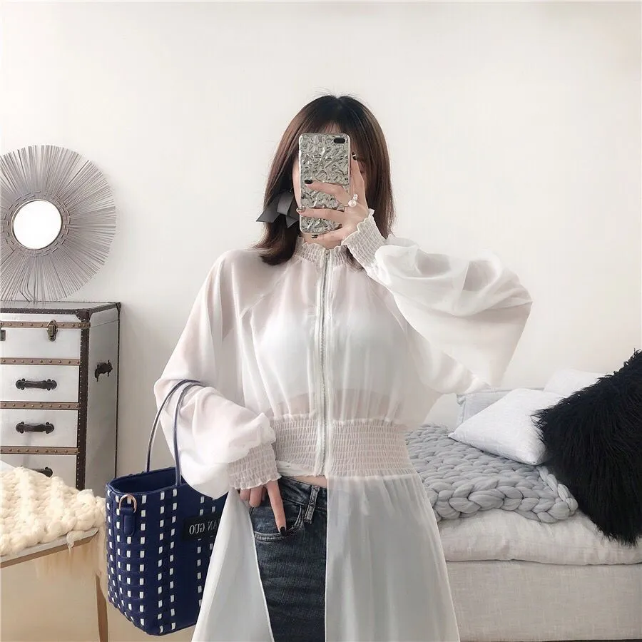 I'll Kiss You Longer Outer Blouse
