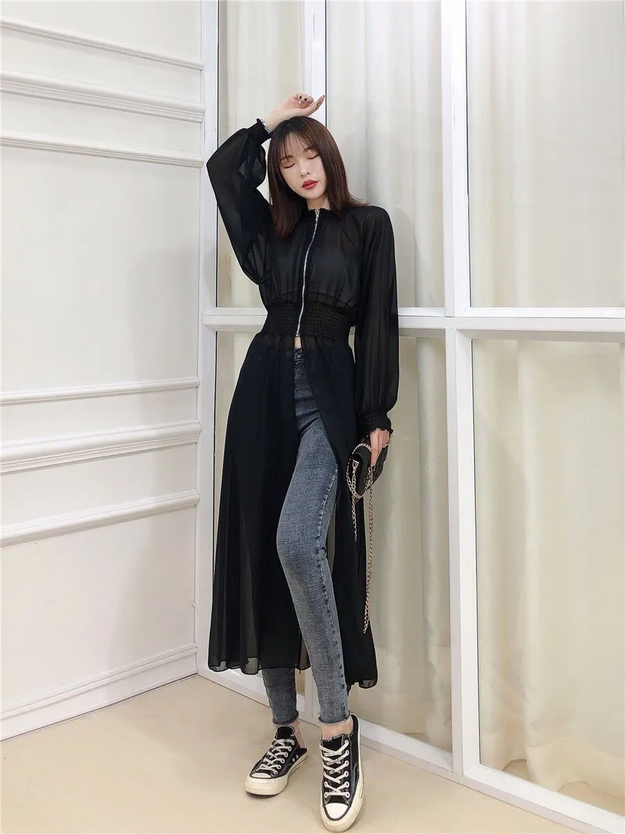 I'll Kiss You Longer Outer Blouse
