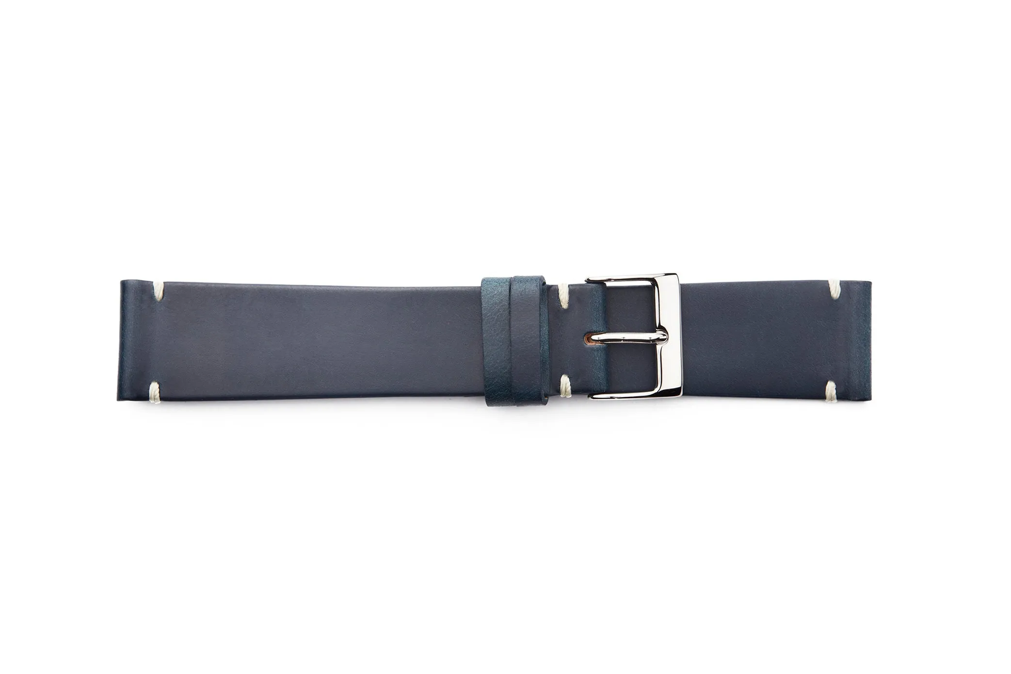 INS-HOR-FLAT Vintage Style Horween Leather Regular Watch Strap