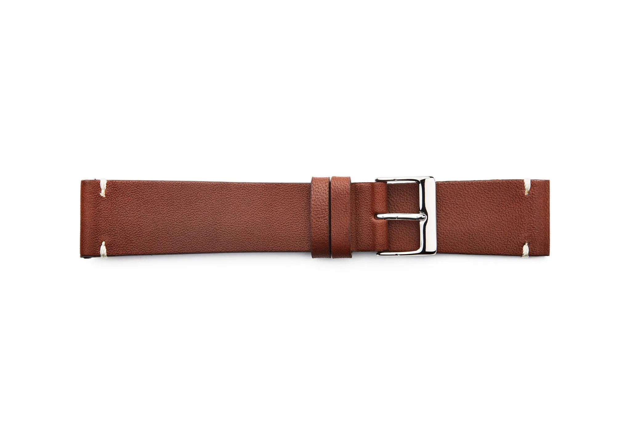 INS-HOR-FLAT Vintage Style Horween Leather Regular Watch Strap