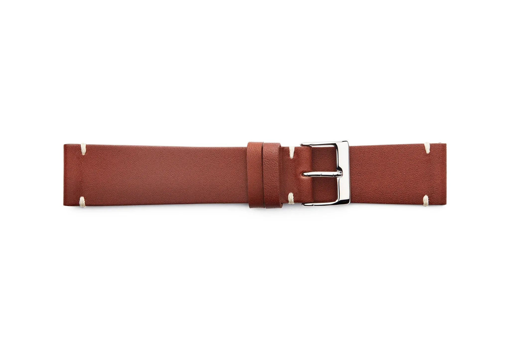 INS-HOR-FLAT Vintage Style Horween Leather Regular Watch Strap