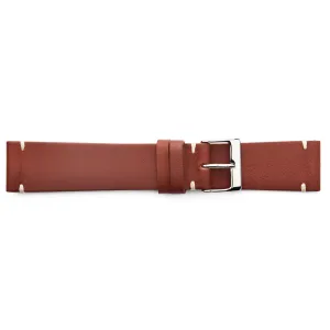 INS-HOR-FLAT Vintage Style Horween Leather Regular Watch Strap