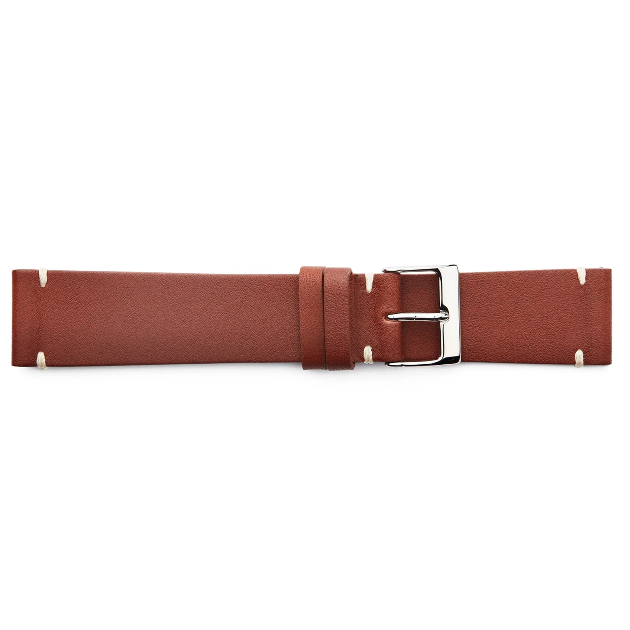 INS-HOR-FLAT Vintage Style Horween Leather Regular Watch Strap