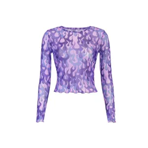 Itz No Big Deal Mesh Top