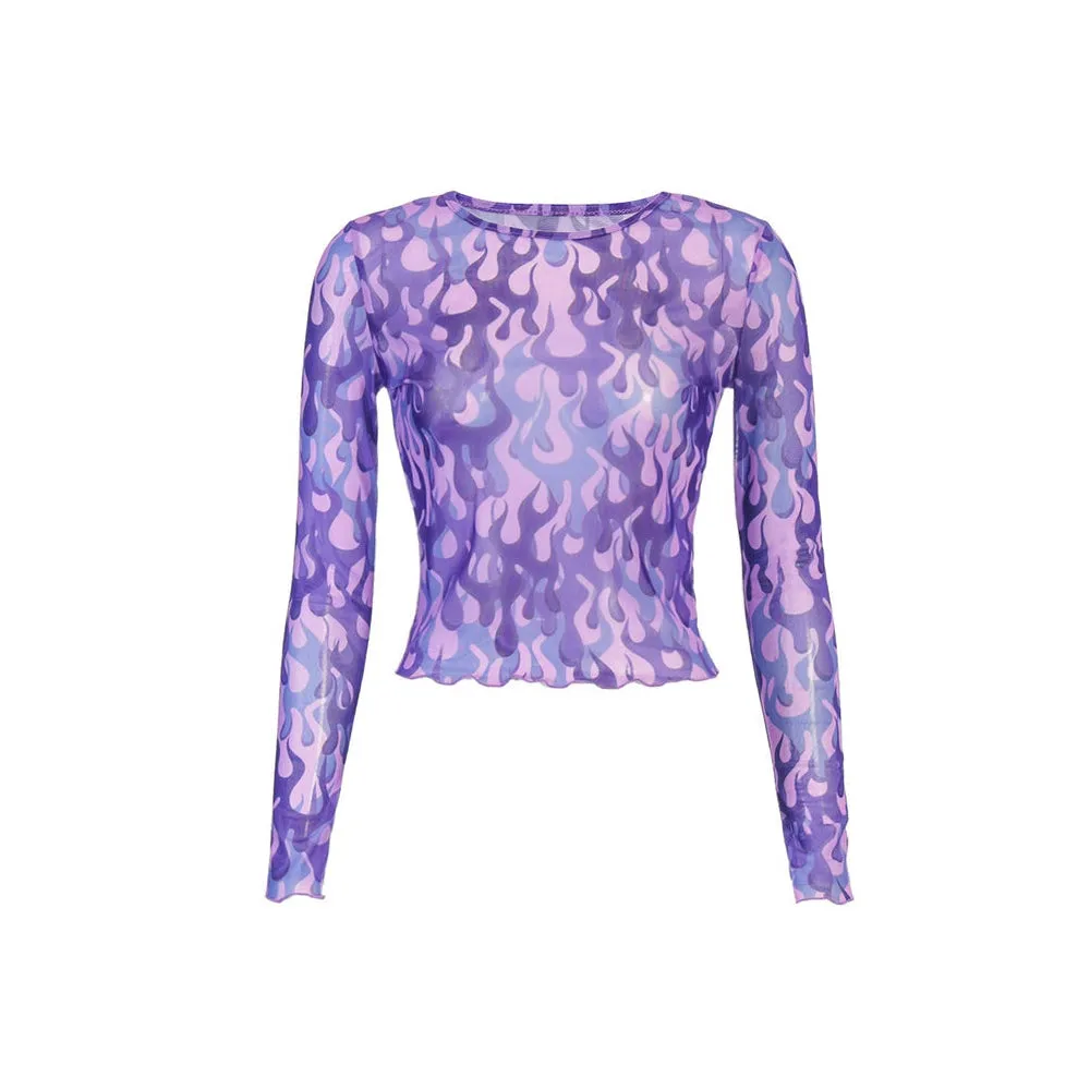 Itz No Big Deal Mesh Top