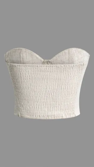 Khadi Corset Tube Top