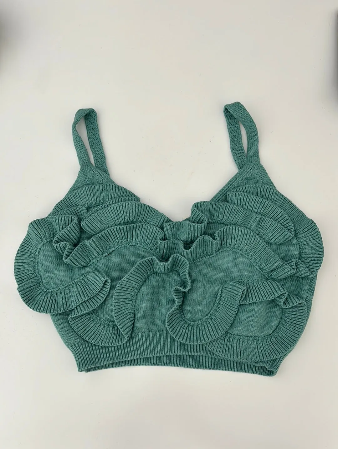 Knit crop top