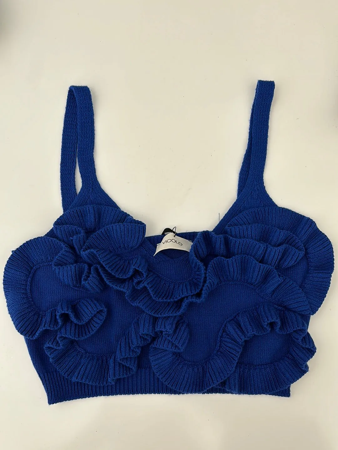 Knit crop top