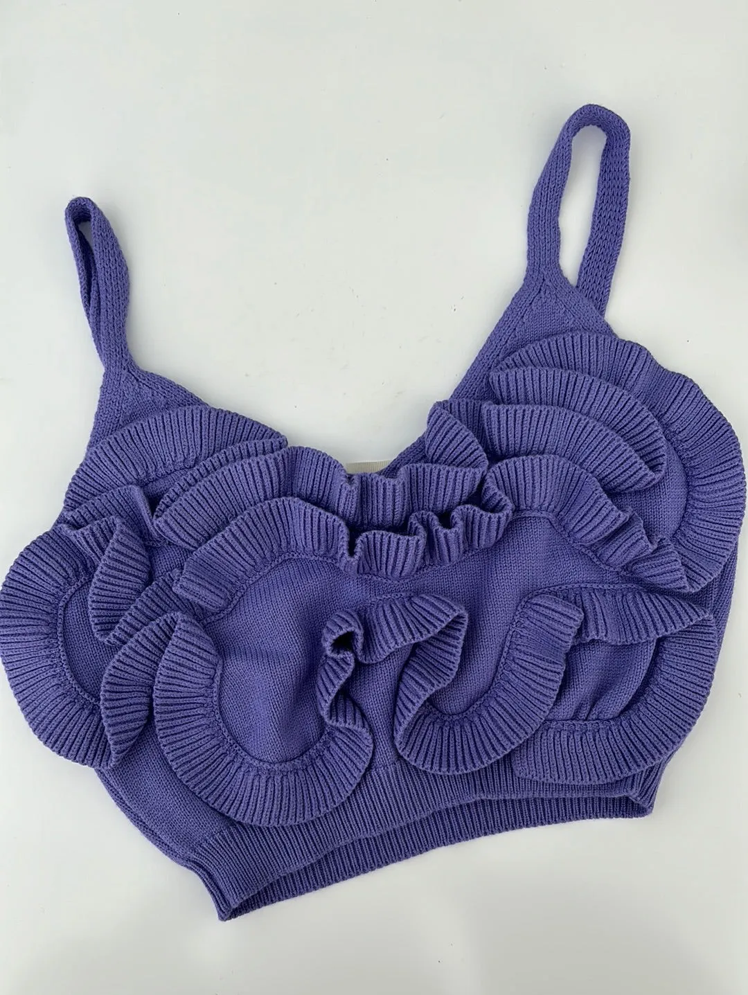Knit crop top