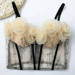 Laced Floral Corset
