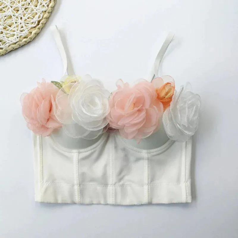 Laced Floral Corset