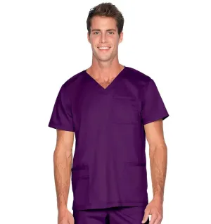 Landau ProFlex Men's 4-Pocket V-Neck Scrub Top