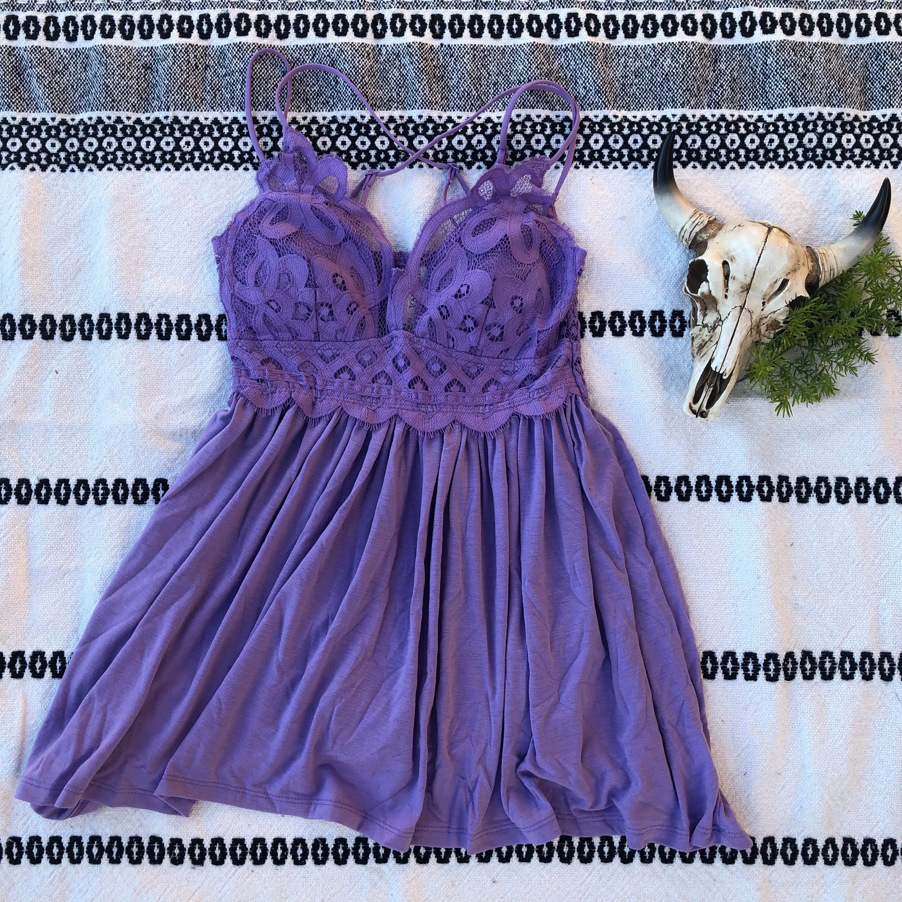 Lavender Bralette Top