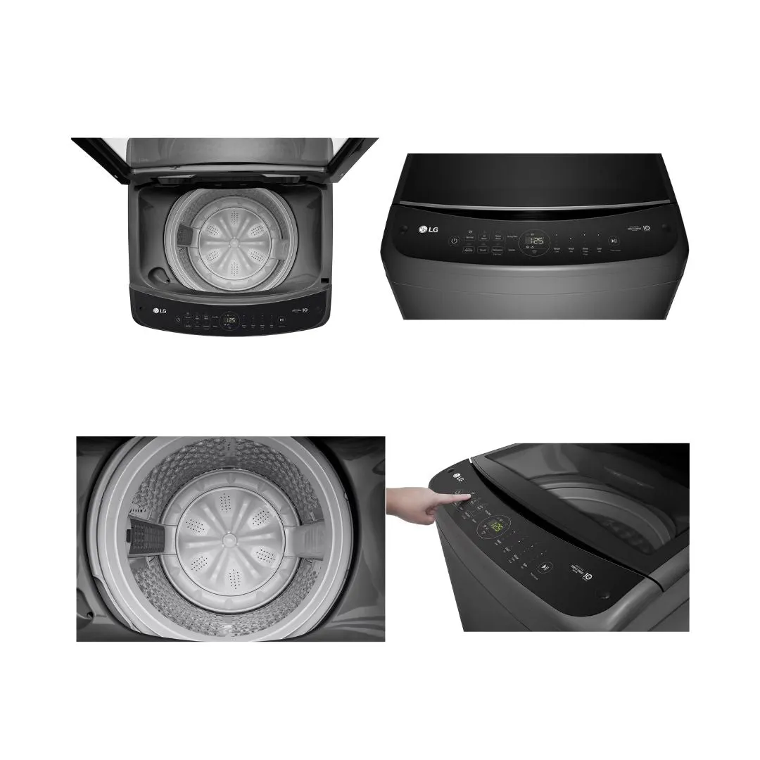 LG TV2515DV3B 15kg AI Direct Drive Inverter Top Loading Washing Machine