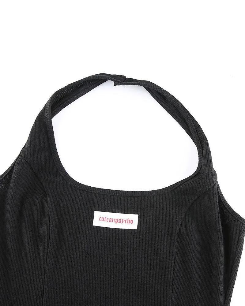 Like I Would Halterneck Top
