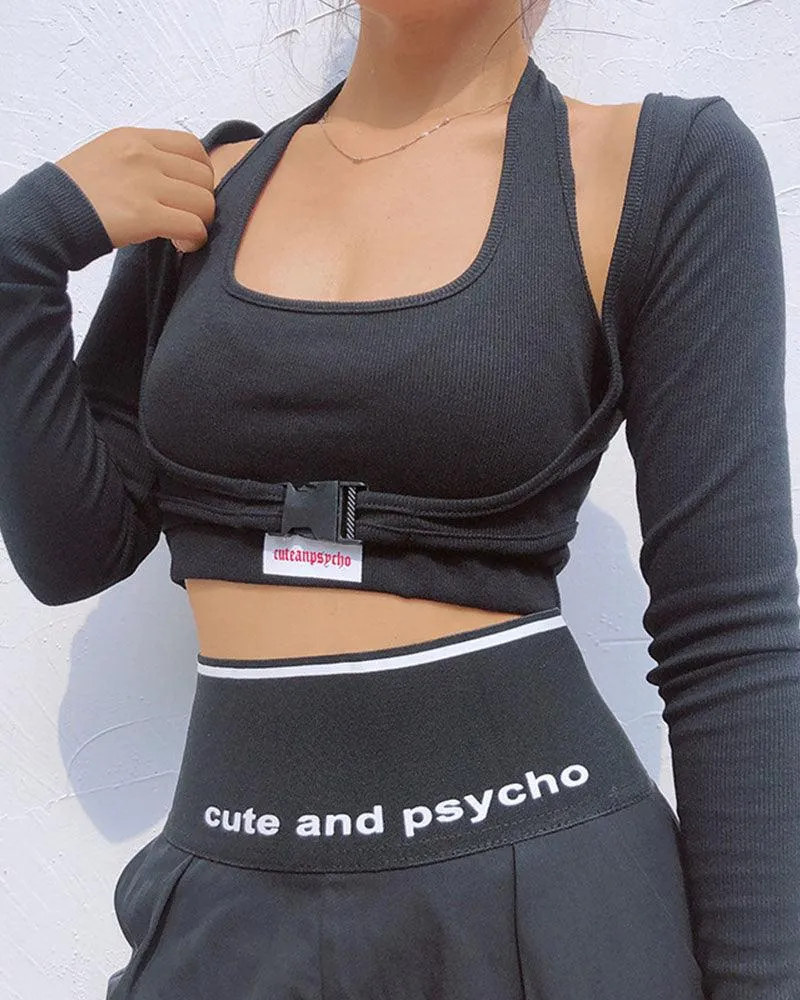 Like I Would Halterneck Top