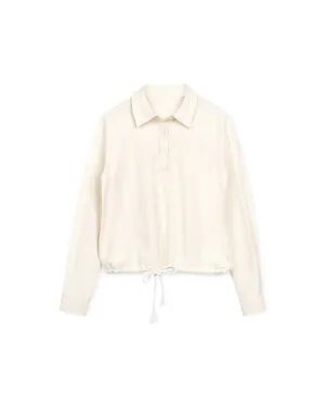 Linen Tie Waisted Top