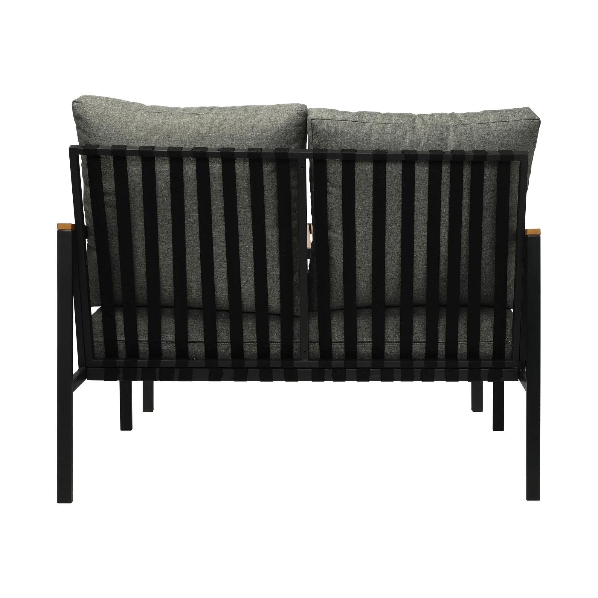 Livsip Outdoor Furniture 2-Piece Dining Set Lounge Patio Chairs Table Setting