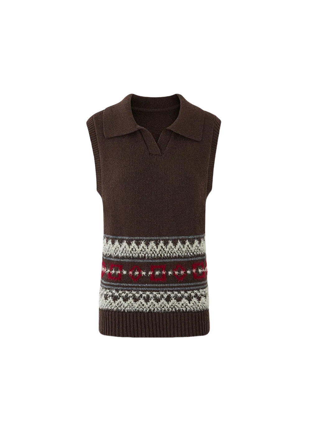 LLDC 'SAVVY MUSE' Fair Isle Vest